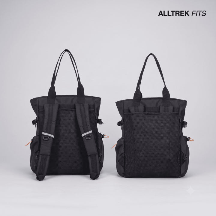 ALLTREK AEGIS Tas Ransel Laptop Totepack Backpack Totebag Tas Jinjing Pria Wanita Black