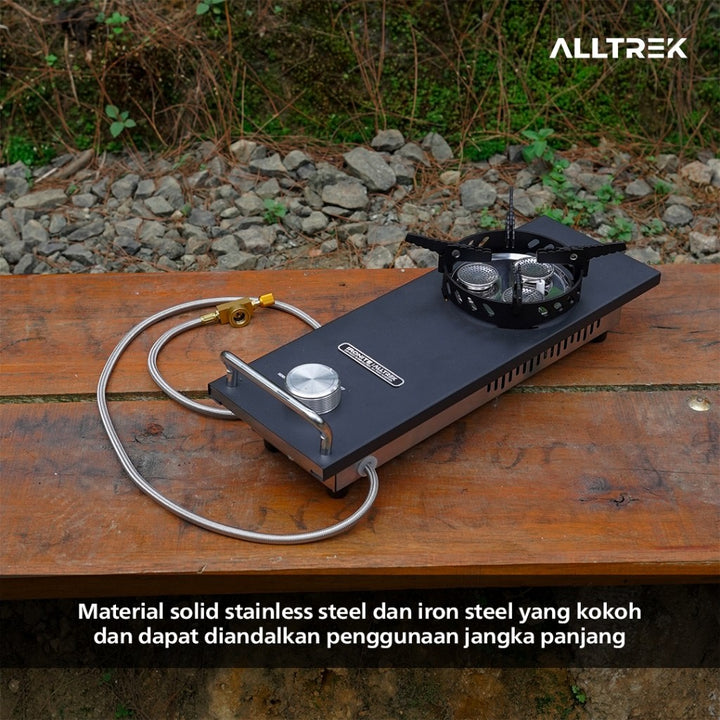 ALLTREK Kompor Camping IRONITE Camping Half IGT Panel Stovee