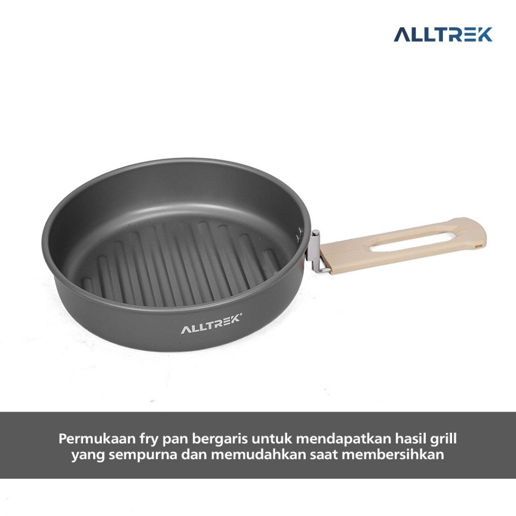 ALLTREK Cooking Set Camping 7in1 Set Alat Masak Outdoor Hiking