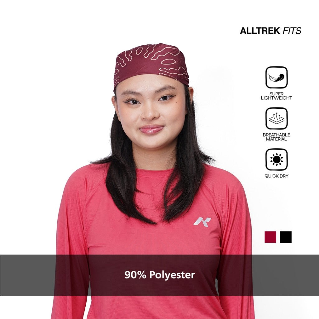 ALLTREK Bandana Multifungsi TWODEC Running Lightweight Bandana Scarf
