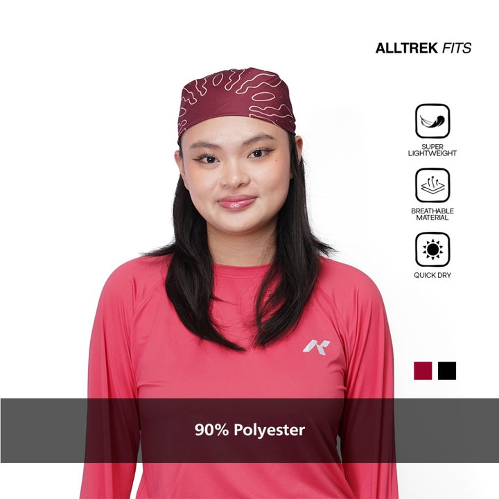 ALLTREK Bandana Multifungsi TWODEC Running Lightweight Bandana Scarf