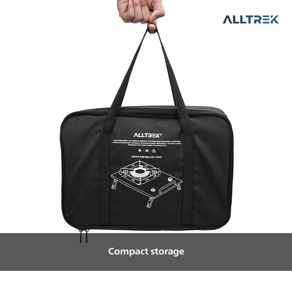 ALLTREK Kompor Camping VESTER IGT Desktop Stove Portable