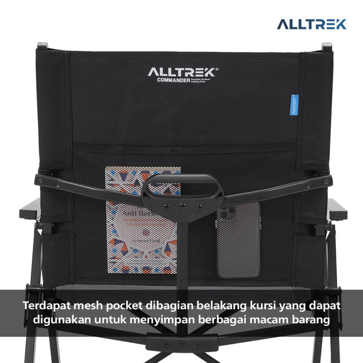 ALLTREK Kermit Folding Chair COMMANDER Kursi Lipat Camping