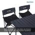 ALLTREK Set Meja Kursi Camping Gear Folding Table Chair Set