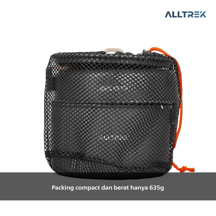 ALLTREK Cooking Set Camping 7in1 Set Alat Masak Outdoor Hiking