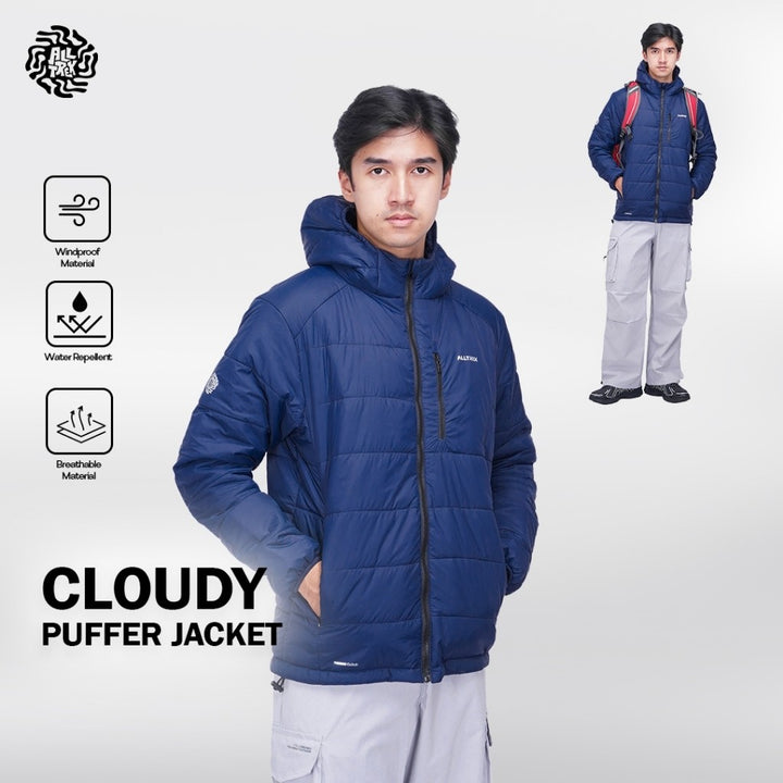 ALLTREK Puffer Jacket CLOUDY Jaket Gelembung Dacron Windproof