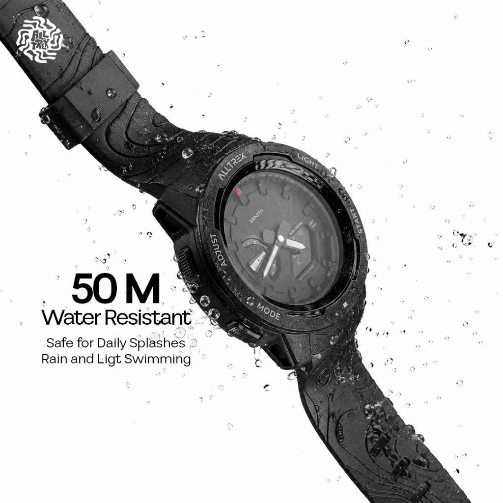 ALLTREK Jam Tangan Outdoor ZENITH Sport Watch Dual Display Jam Analog Digital Water Ressistant