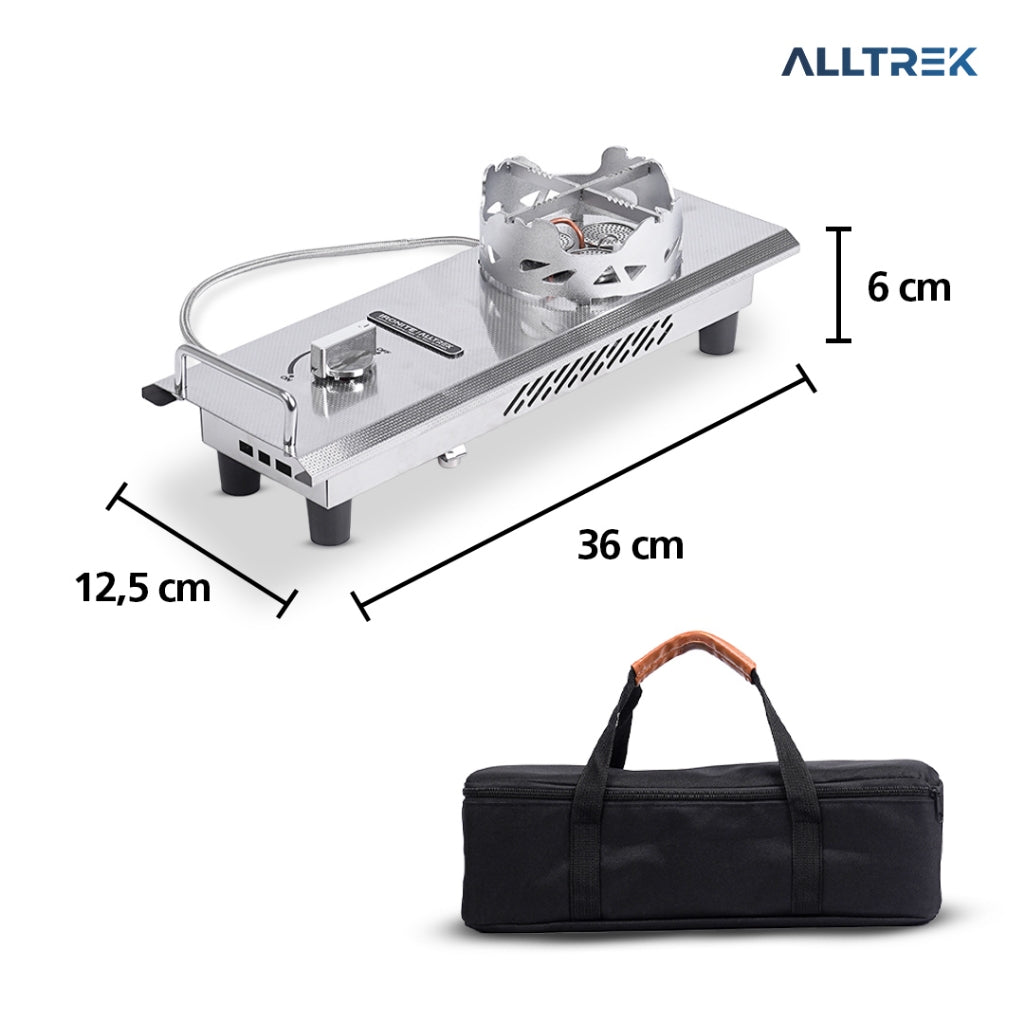 ALLTREK Kompor Camping IRONITE Camping Half IGT Panel Stove