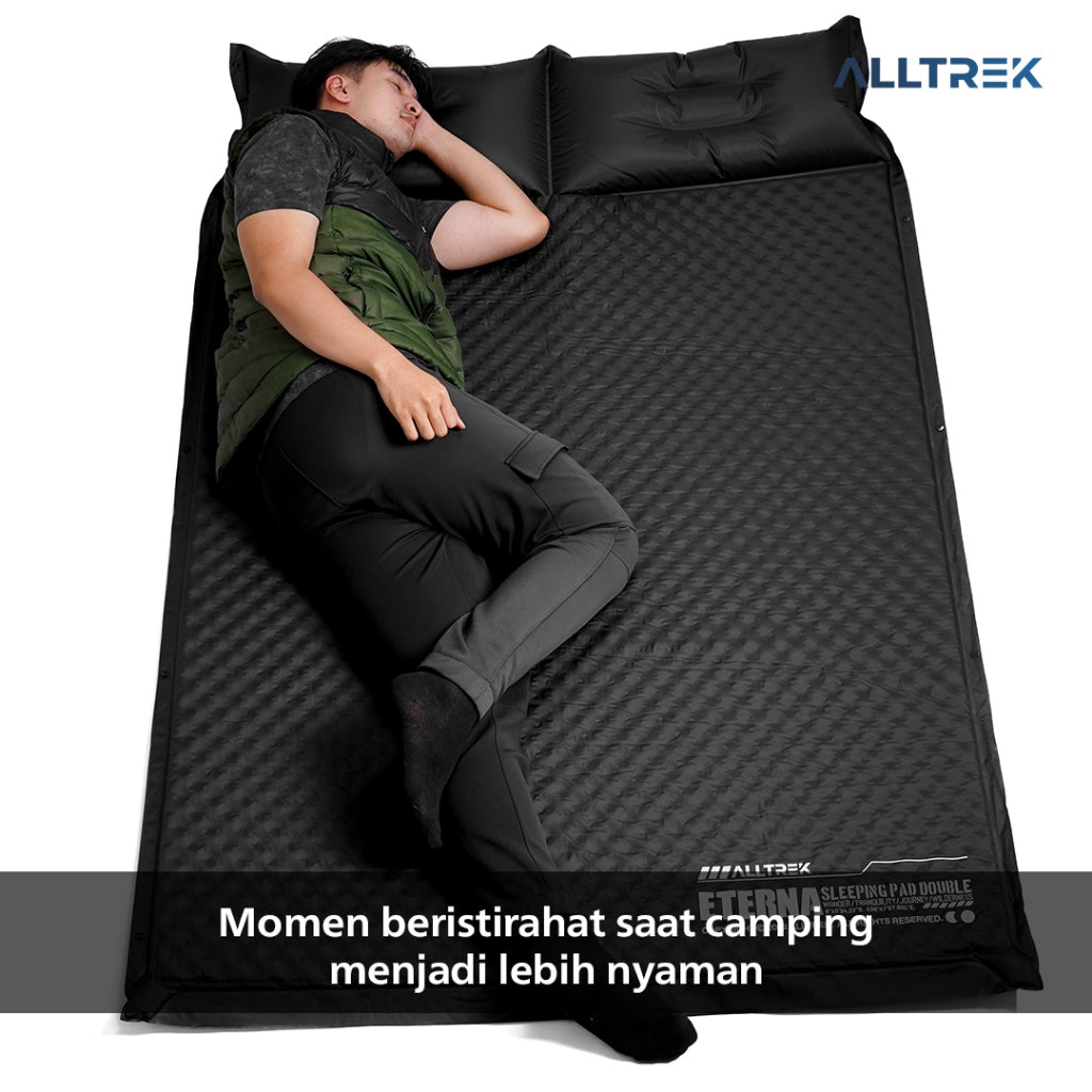 ALLTREK Matras Angin Double ETERNA Self Inflate With Pillow