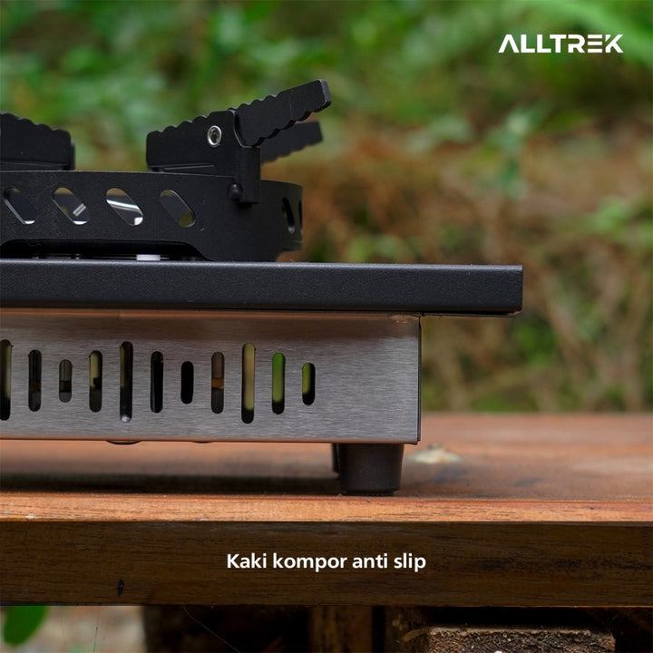 ALLTREK Kompor Camping IRONITE Camping Half IGT Panel Stovee