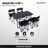 ALLTREK Set Meja Kursi Camping Gear Folding Table Chair Set