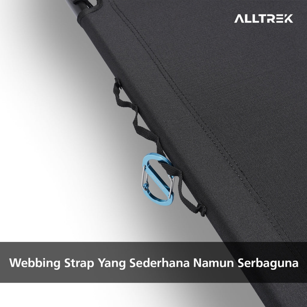 ALLTREK Folding Bed INVENA Velbed Lipat Camping Portable