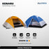 ALLTREK Tenda Hiking Ultralight KENARU 1-2 Person Camping Tent Double Layer