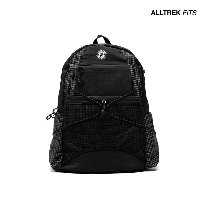 ALLTREK Tas Ransel Pria VELTRA Daypack Laptop Kantor Kuliah Grid Backpack Travel Bag Water Repellent 20L