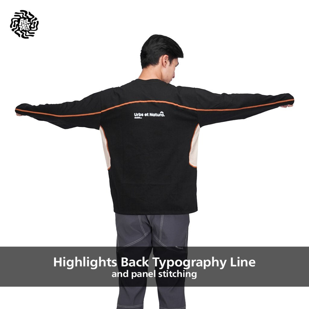 ALLTREK Kaos Lengan Panjang ARCVENO Casual Longsleeve Thumbholes Cotton Combed 20s