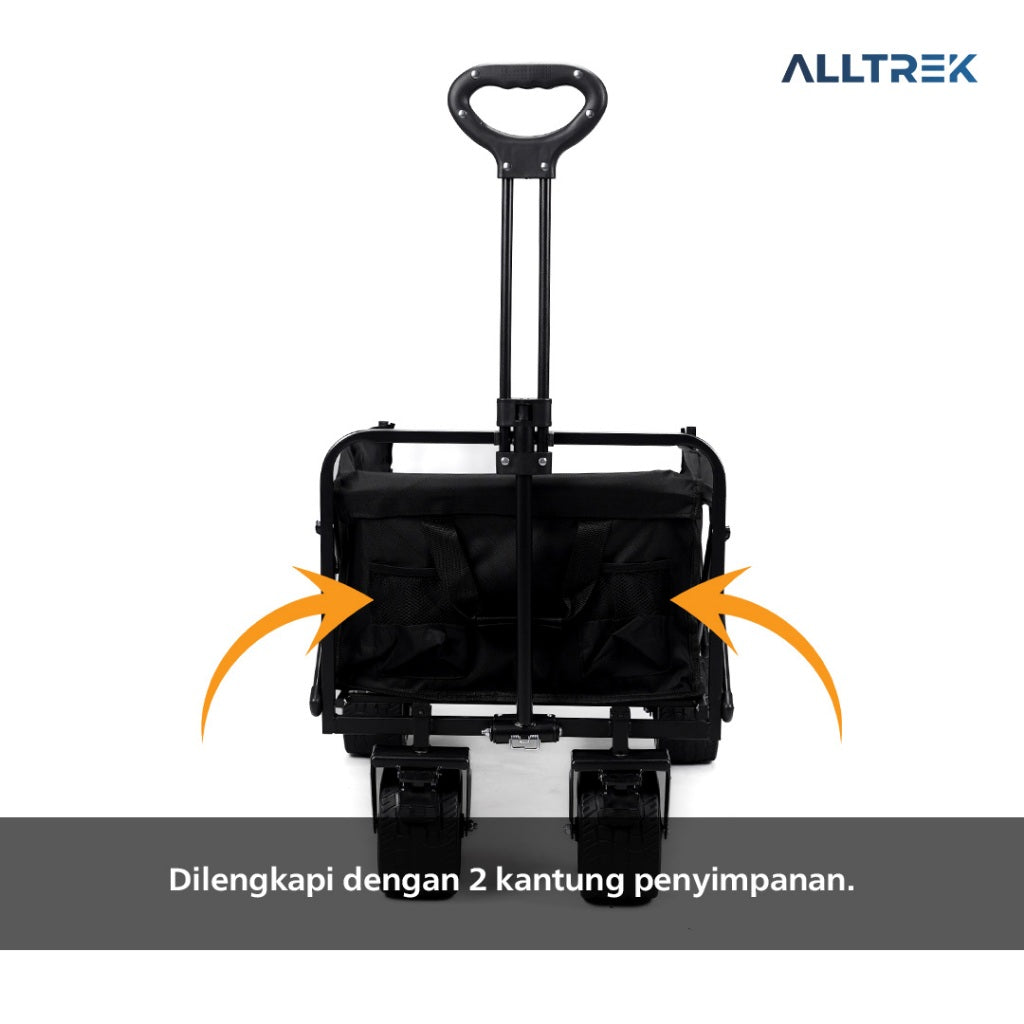 ALLTREK Trolley Lipat Camping Serbaguna ROVER Folding Camping Cart Trolley