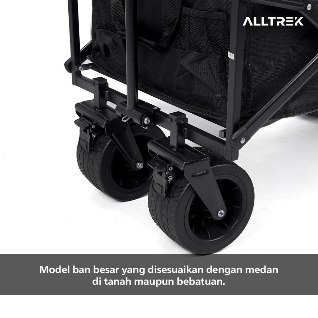 ALLTREK Trolley Lipat Camping Serbaguna ROVER Folding Camping Cart Trolley
