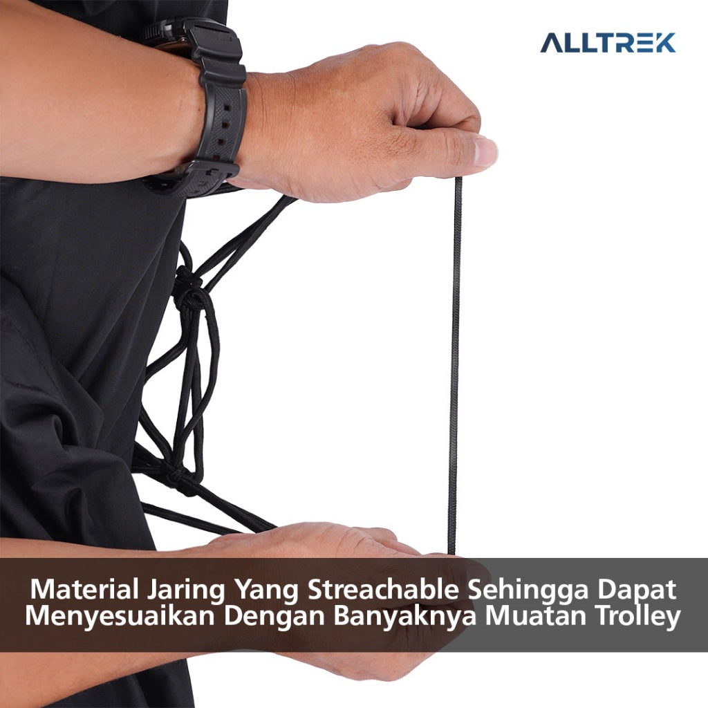 ALLTREK Trolley Cargo Net Jaring Elastis Pengikat Barang Multifungsi