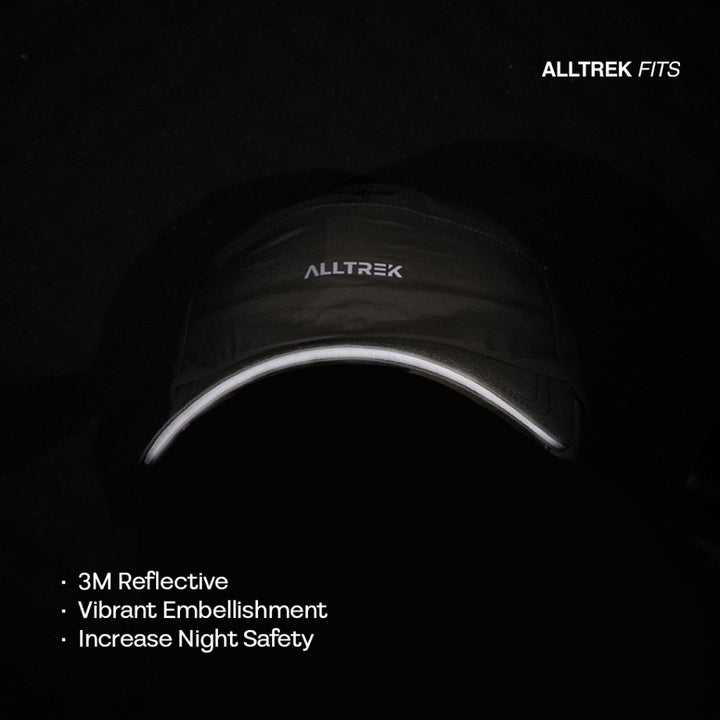 ALLTREK Topi Outdoor Waterproof MONSOON Running Cap Pria Wanita