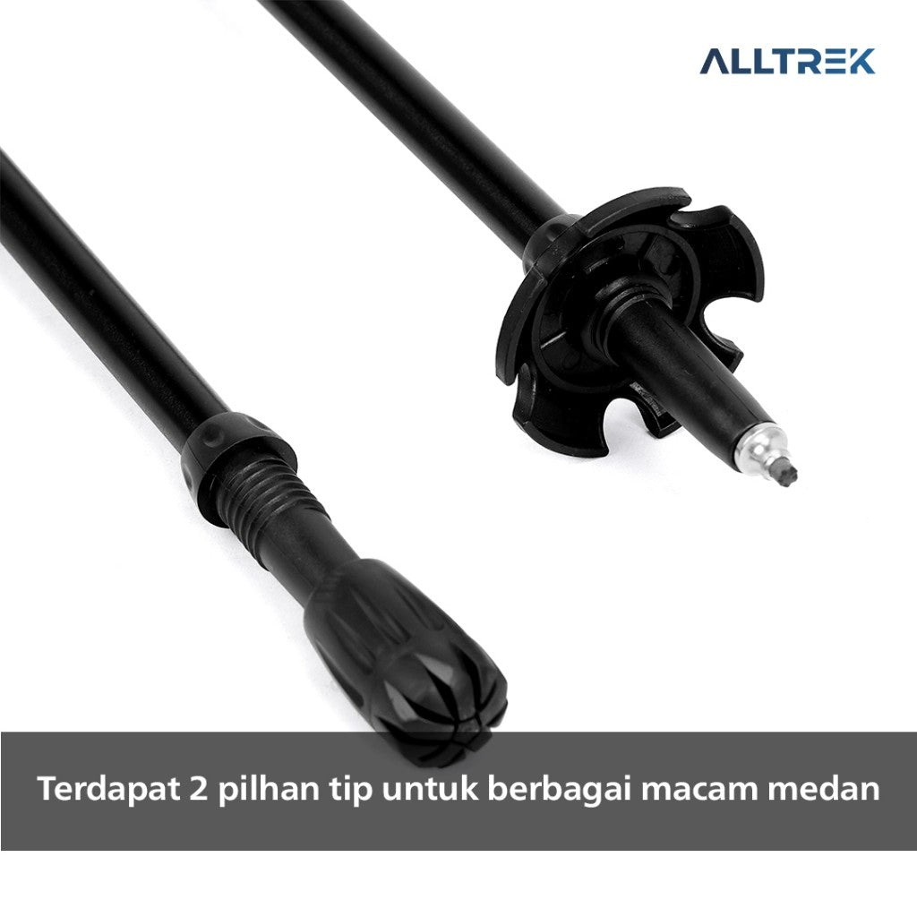 ALLTREK Geotrail Z Trekking Pole Foldable Aluminium 7075