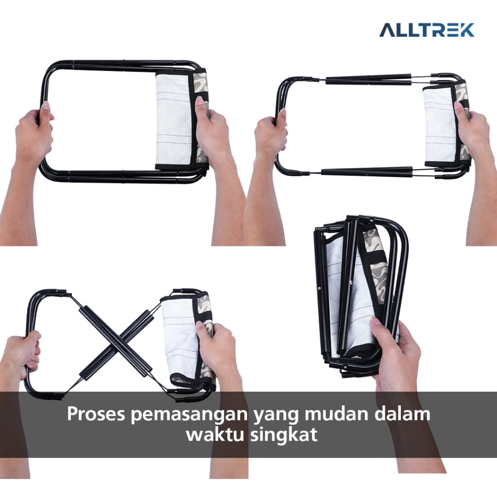 ALLTREK Mini Folding Chair ATFC-248 Kursi Camping Portable Outdoor