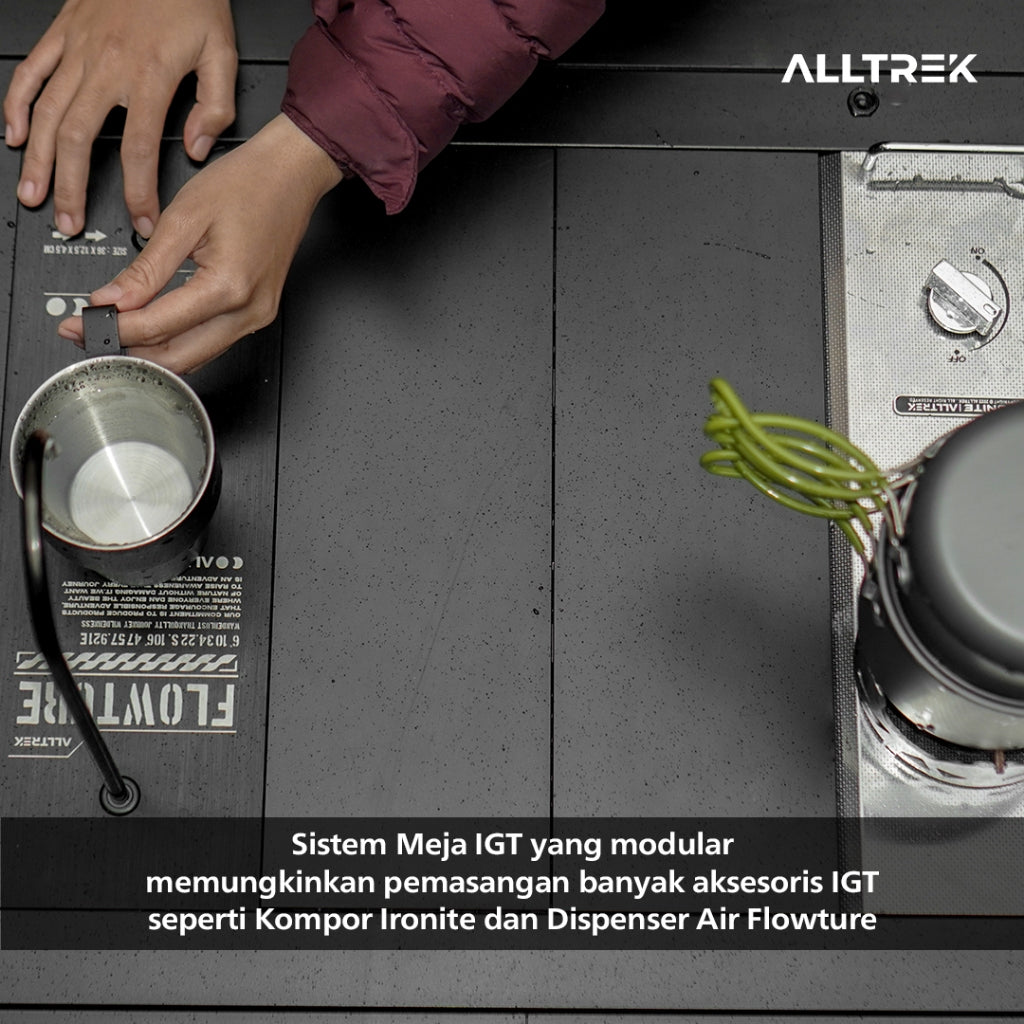 ALLTREK Meja Camping IGT Ferno Folding Table IGT