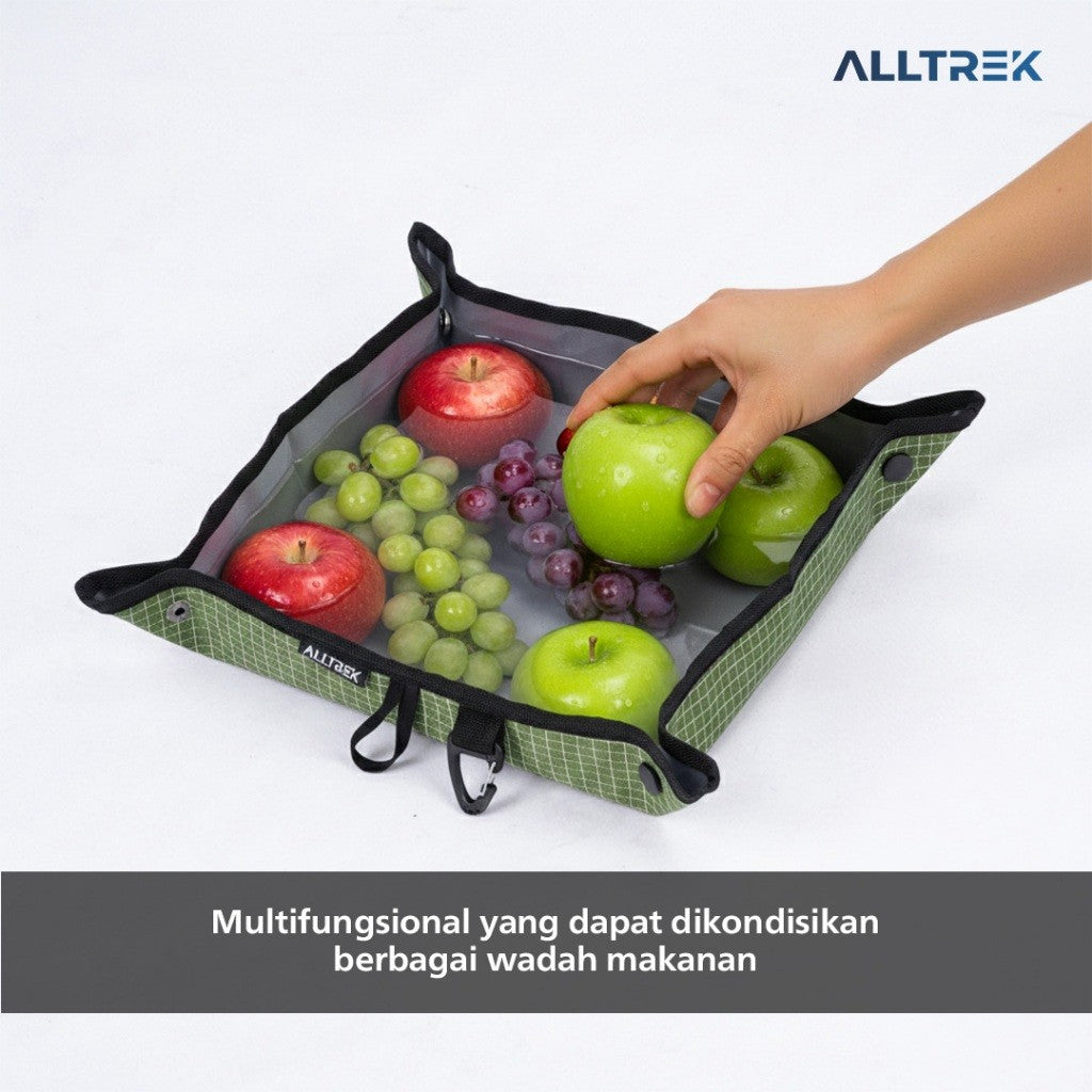 ALLTREK Alas Duduk Hiking Camping Multifungsi Waterproof Nylon Gridstop Ultralight