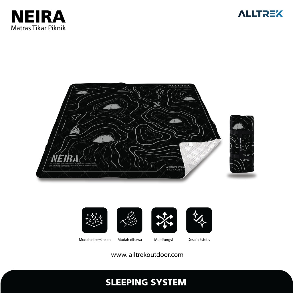 ALLTREK Matras Tikar NEIRA 2x2M Moistureproof Outdoor Mattress