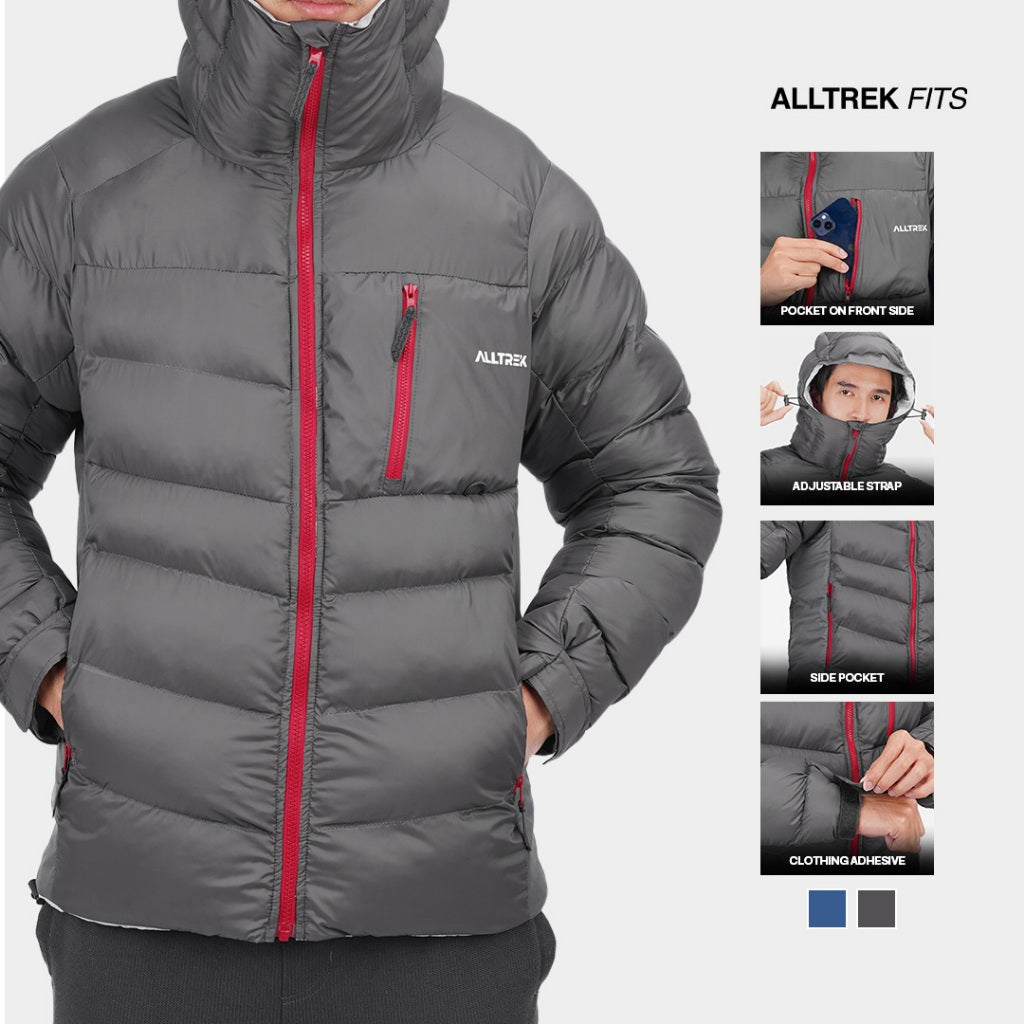 ALLTREK Jaket Puffer Gorpcore STORMWELD Synthetic Goose Down Insulated Outdoor Jacket