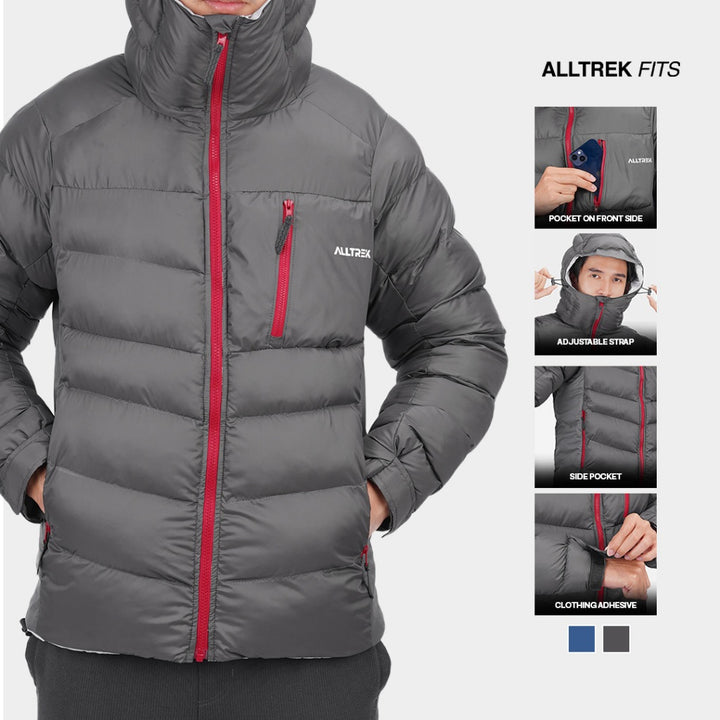 ALLTREK Jaket Puffer Gorpcore STORMWELD Synthetic Goose Down Insulated Outdoor Jacket