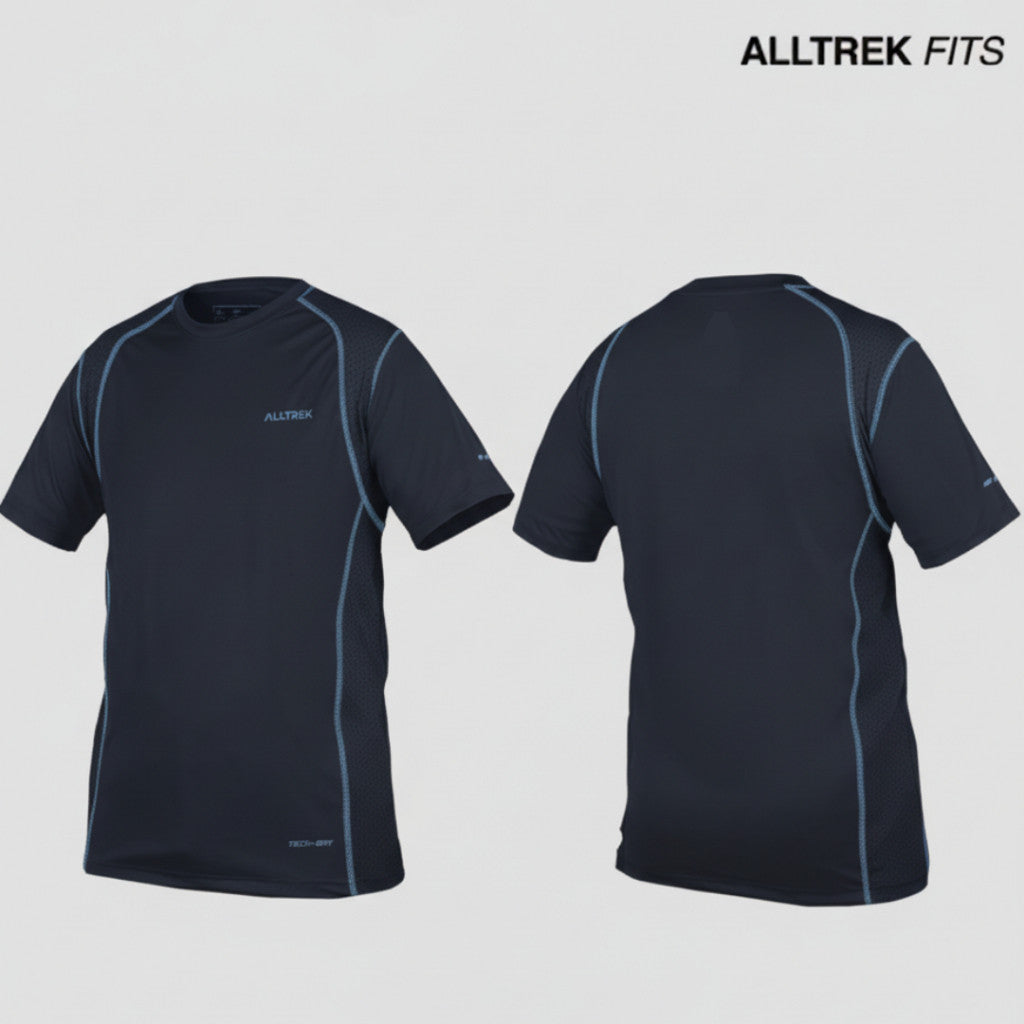 ALLTREK Baselayer Pendek Sport ZEON Kaos Dryfit Outdoor Running