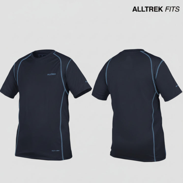 ALLTREK Baselayer Pendek Sport ZEON Kaos Dryfit Outdoor Running