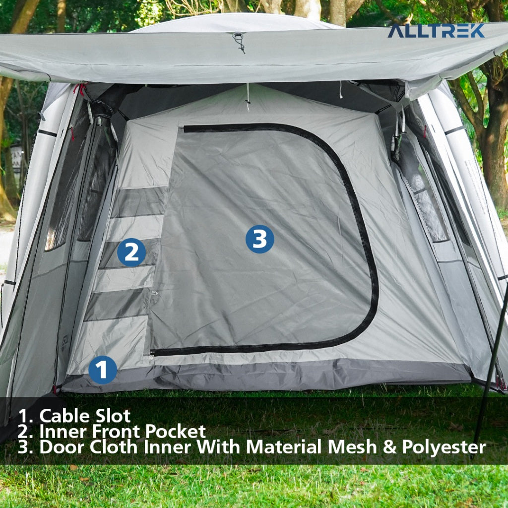 ALLTREK Tenda Camping ECLIPTA AIR Inflatable Air Tent Tunnel