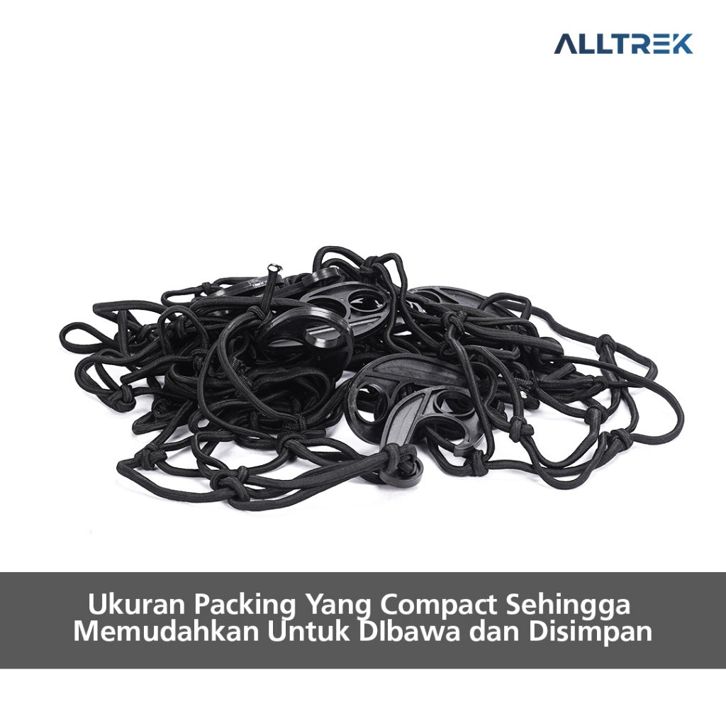 ALLTREK Trolley Cargo Net Jaring Elastis Pengikat Barang Multifungsi