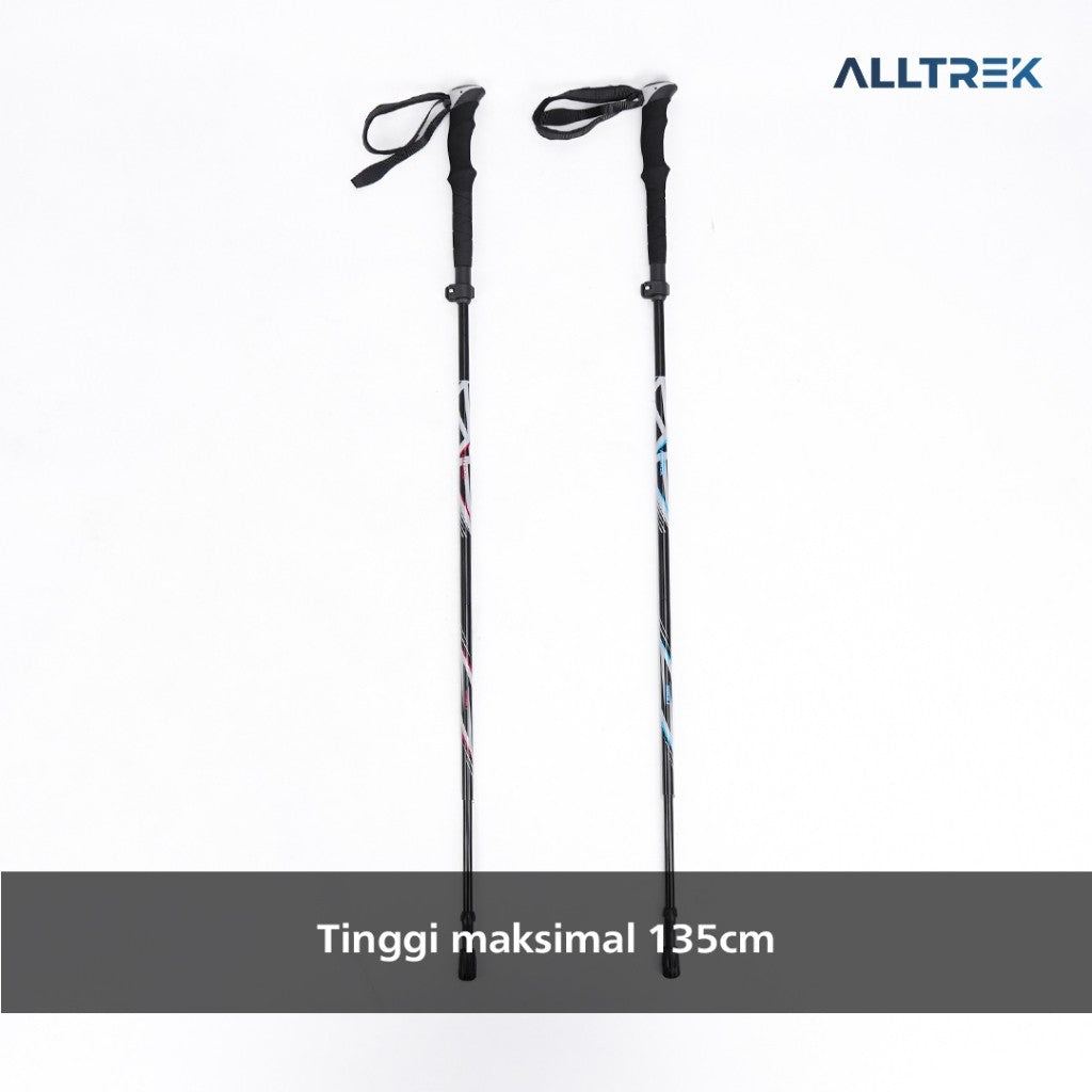 ALLTREK Geotrail Z Trekking Pole Foldable Aluminium 7075