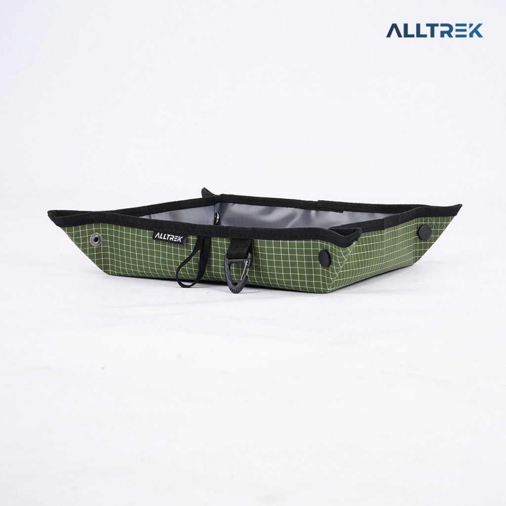 ALLTREK Alas Duduk Hiking Camping Multifungsi Waterproof Nylon Gridstop Ultralight