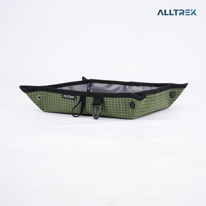 ALLTREK Alas Duduk Hiking Camping Multifungsi Waterproof Nylon Gridstop Ultralight