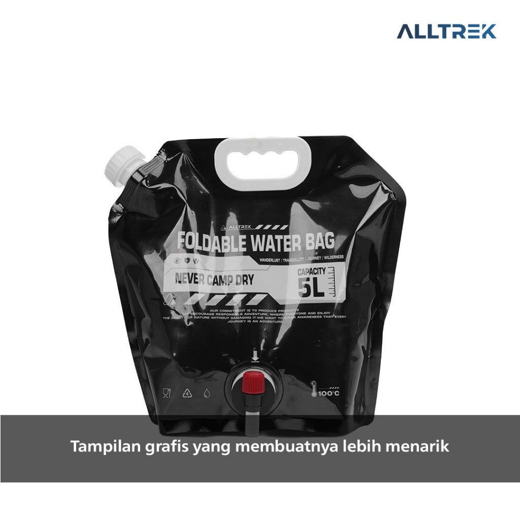 ALLTREK Kantong Air  Lipat Foldable Water Bag 5L
