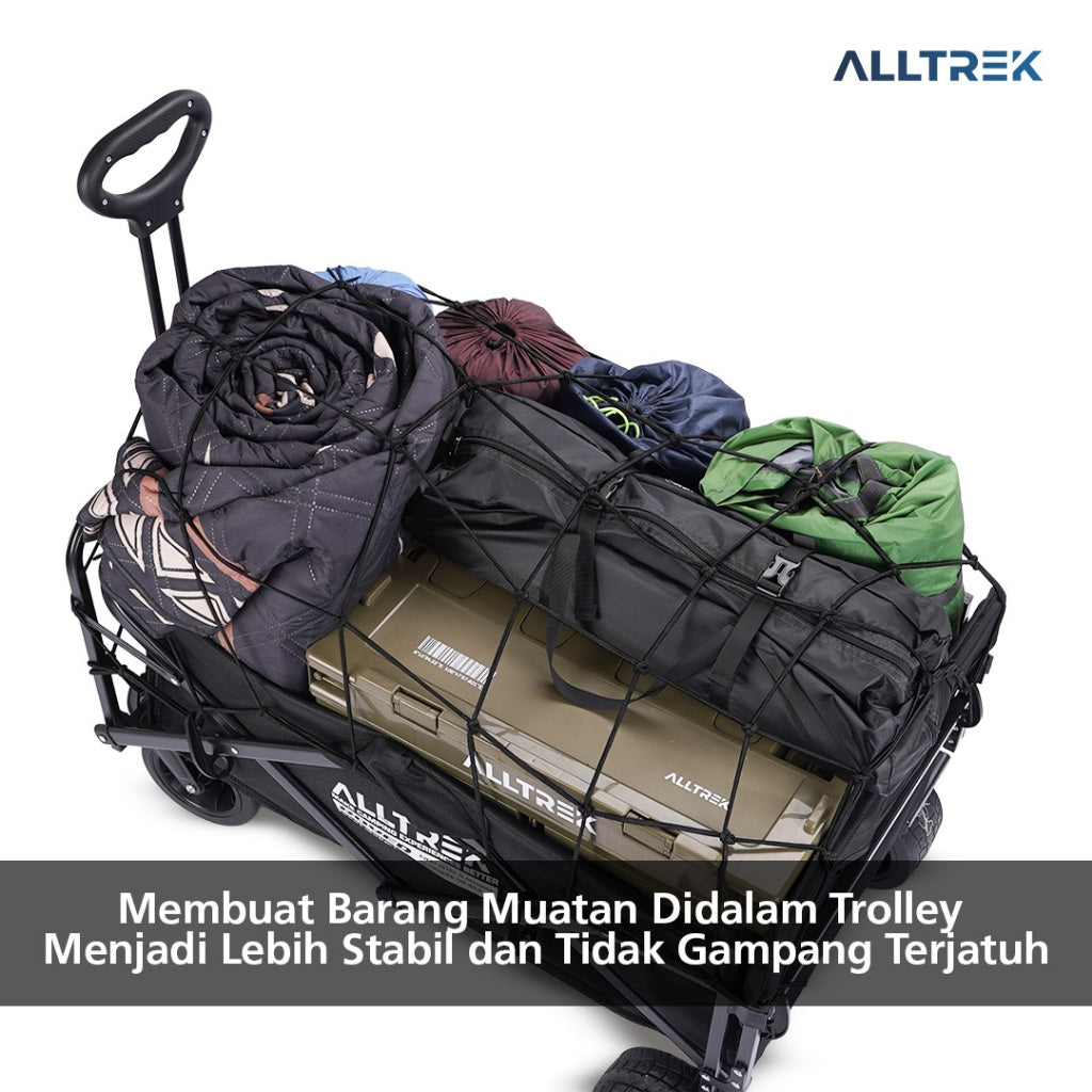 ALLTREK Trolley Cargo Net Jaring Elastis Pengikat Barang Multifungsi