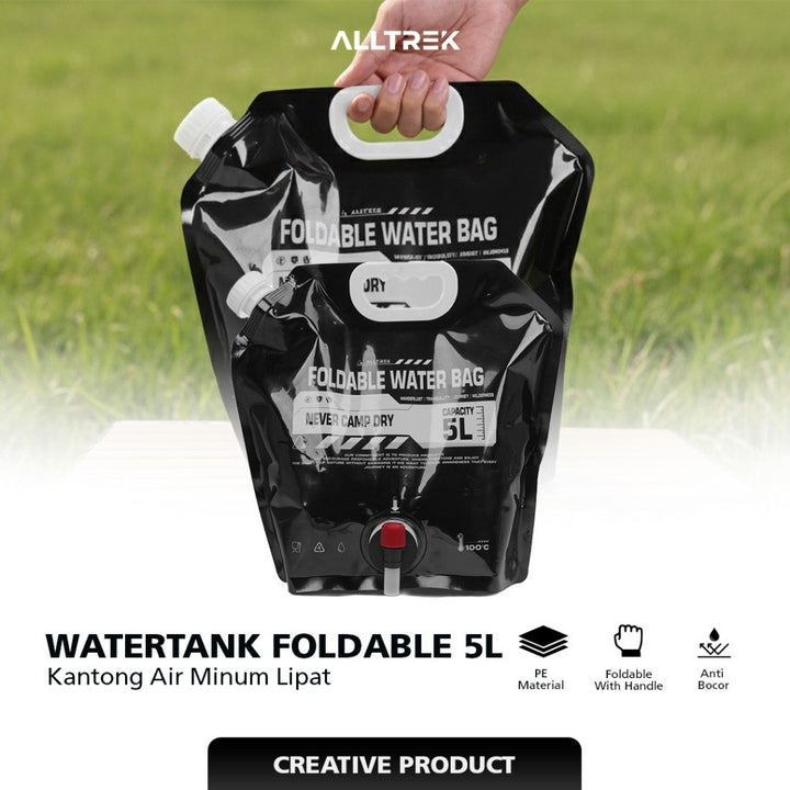 ALLTREK Kantong Air  Lipat Foldable Water Bag 5L