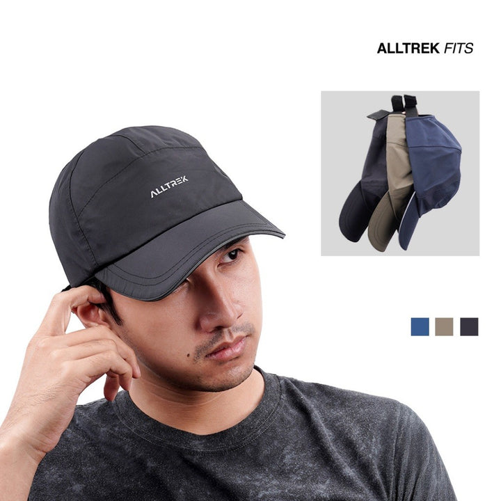 ALLTREK Topi Outdoor Waterproof MONSOON Running Cap Pria Wanita