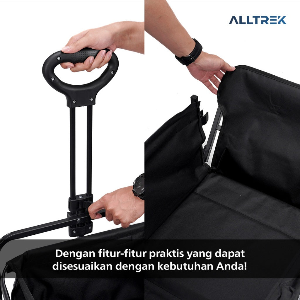 ALLTREK Trolley Lipat Camping Serbaguna ROVER Folding Camping Cart Trolley
