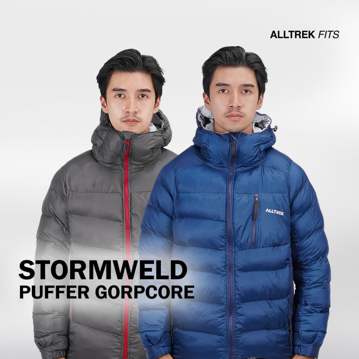 ALLTREK Jaket Puffer Gorpcore STORMWELD Synthetic Goose Down Insulated Outdoor Jacket