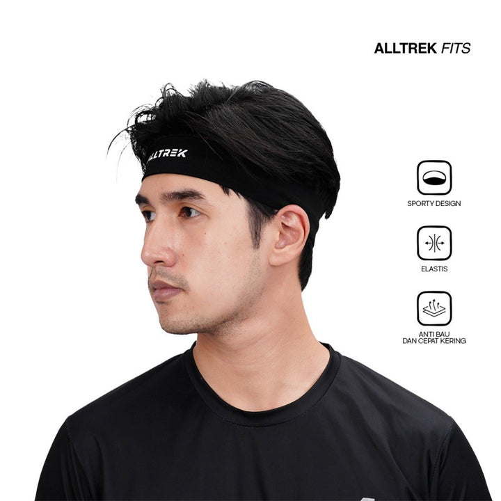 ALLTREK Headband Olahraga VOLTRA Nano Nylon Breathable Anti Keringat