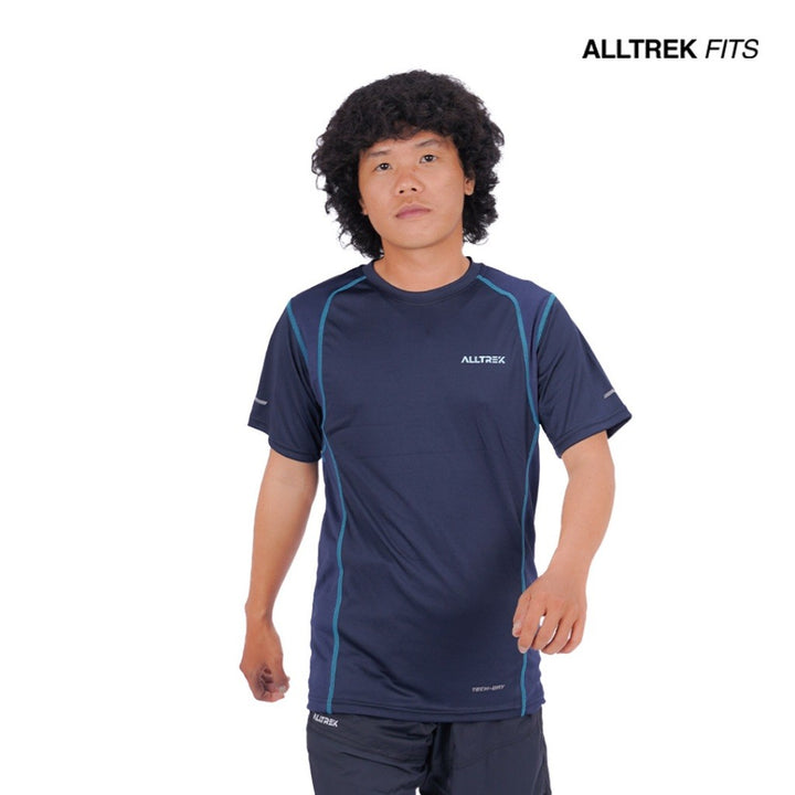 ALLTREK Baselayer Pendek Sport ZEON Kaos Dryfit Outdoor Running