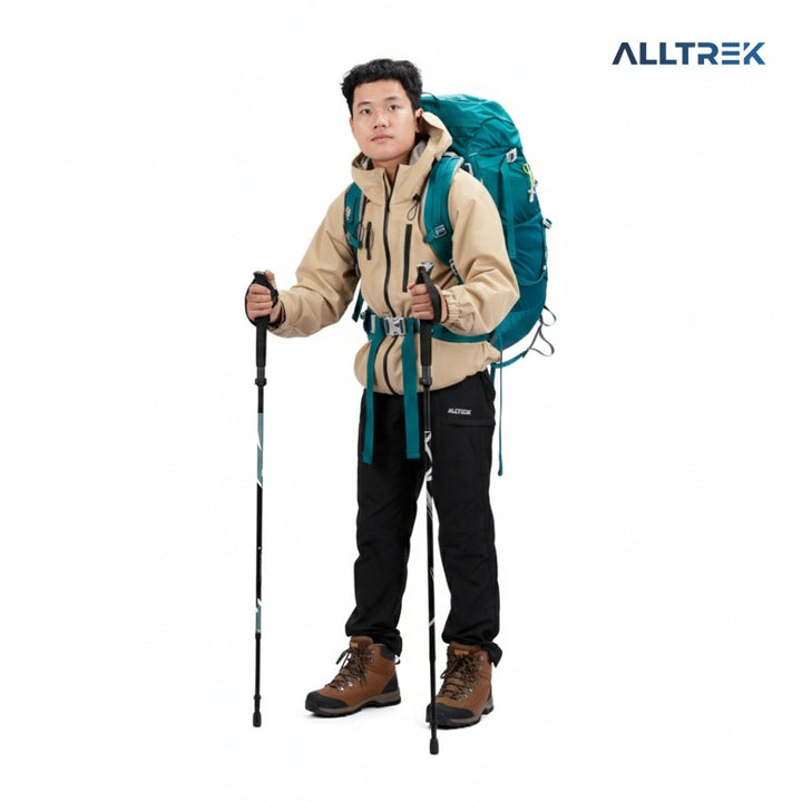 ALLTREK Geotrail Z Trekking Pole Foldable Aluminium 7075