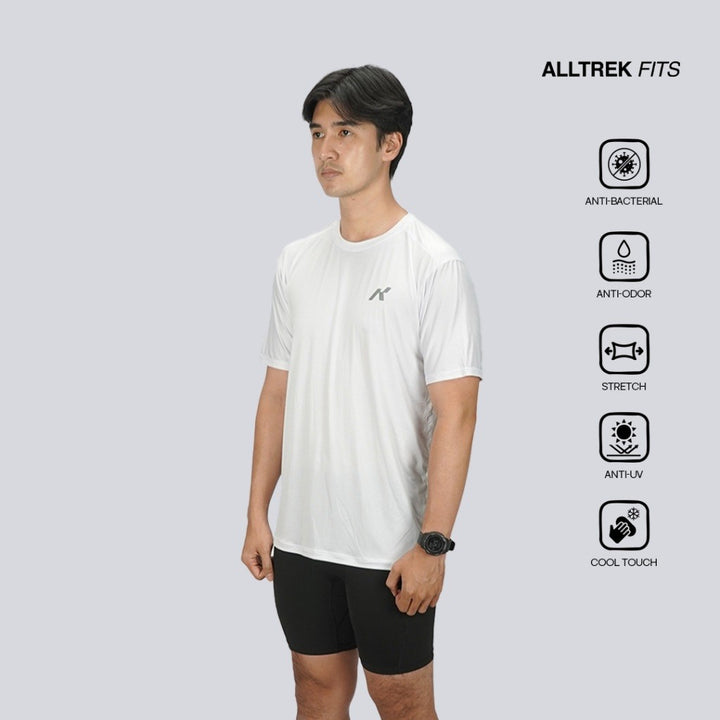ALLTREK Baselayer ZECCO Shortsleeve Jersey Baju Olahraga Sport Lengan Pendek Ultra Light