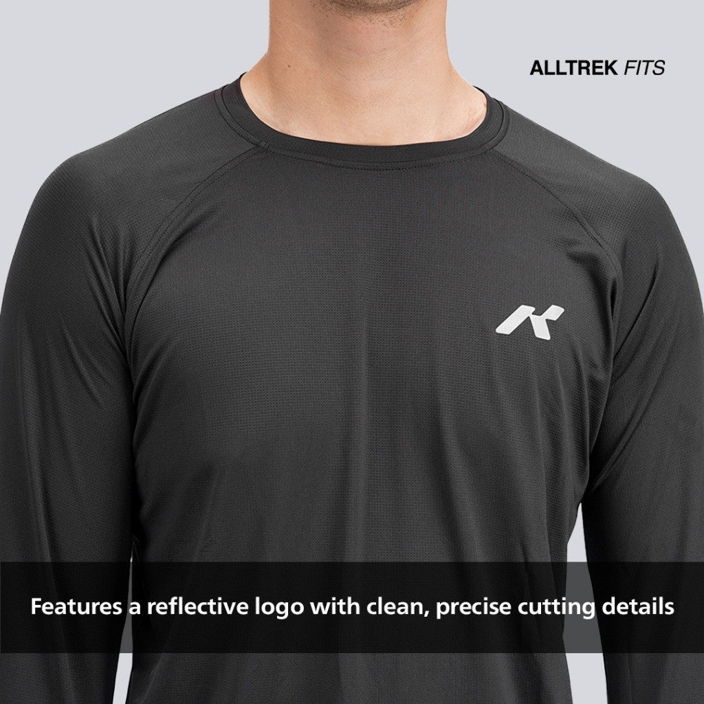 ALLTREK Baselayer RHEOS Longsleeve Jersey Ultra Light Clockhole Baju Olahraga Quick Dry Pria Wanita