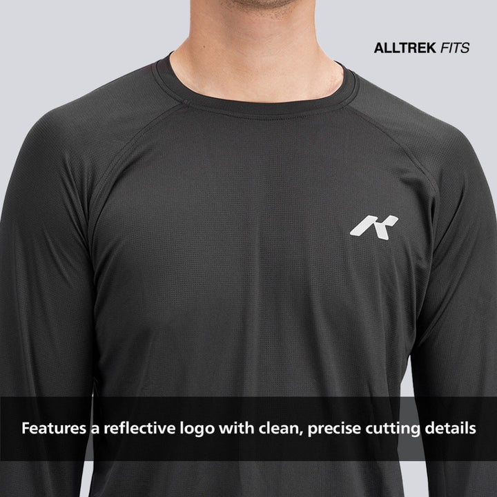 ALLTREK Baselayer RHEOS Longsleeve Jersey Ultra Light Clockhole Baju Olahraga Quick Dry Pria Wanita