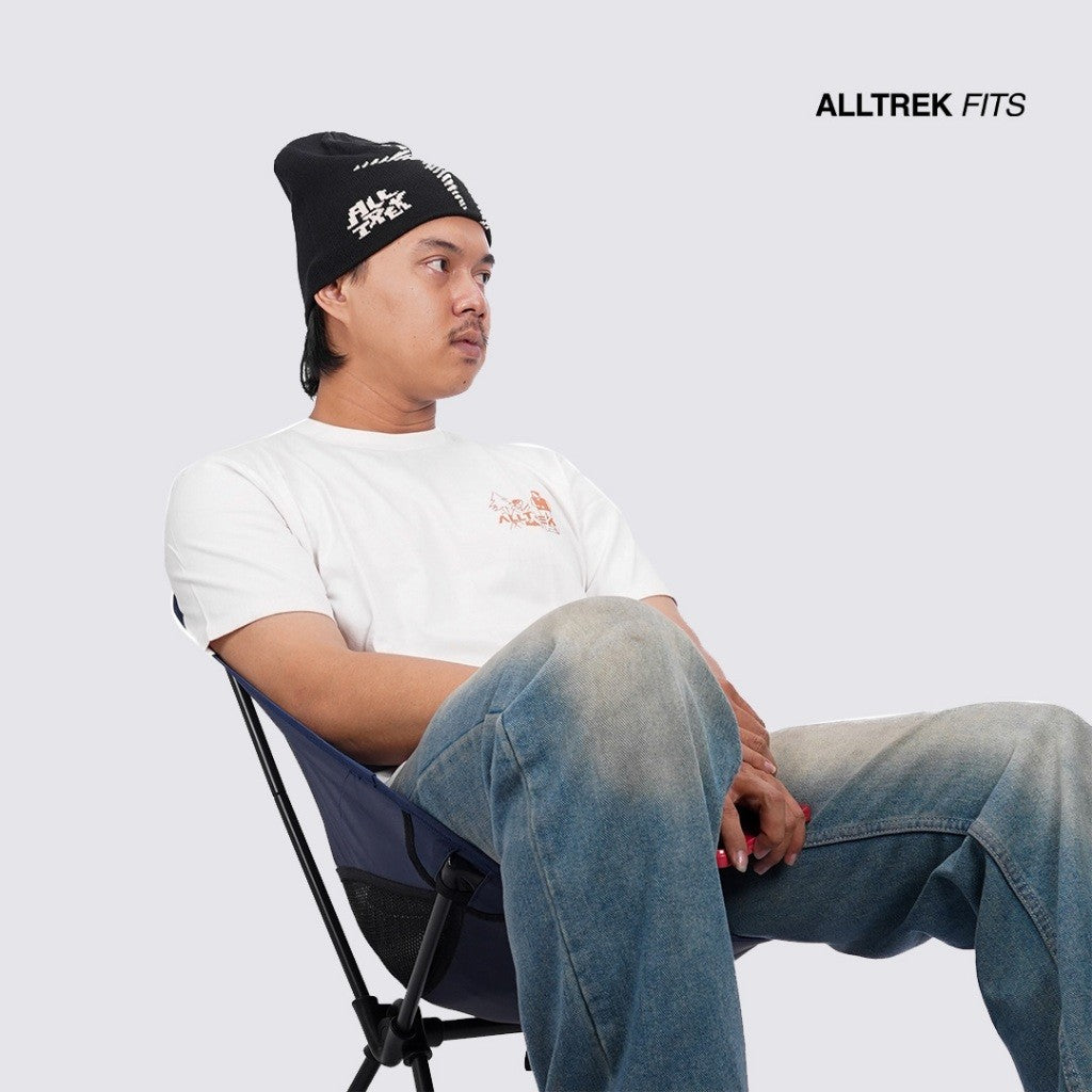 ALLTREK Beanie Hat VORKA Pattern Topi Kupluk Rajut Pria Wanita Camping Hiking Daily Wear